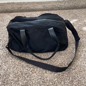 Out of range duffel bag